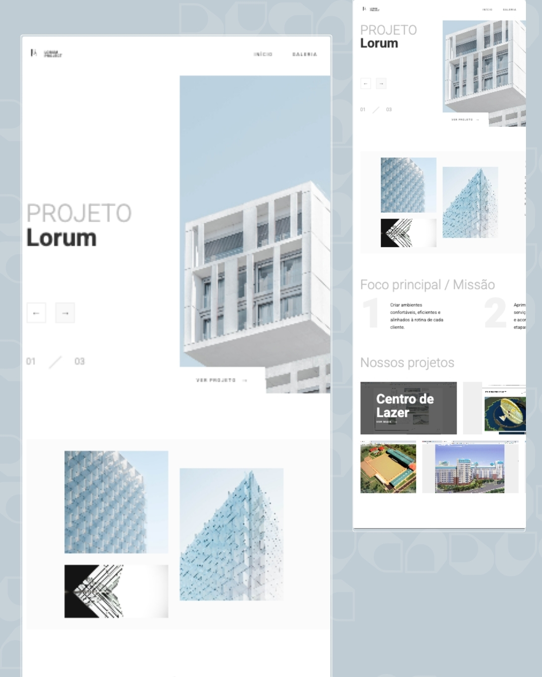 Site de Arquitetura