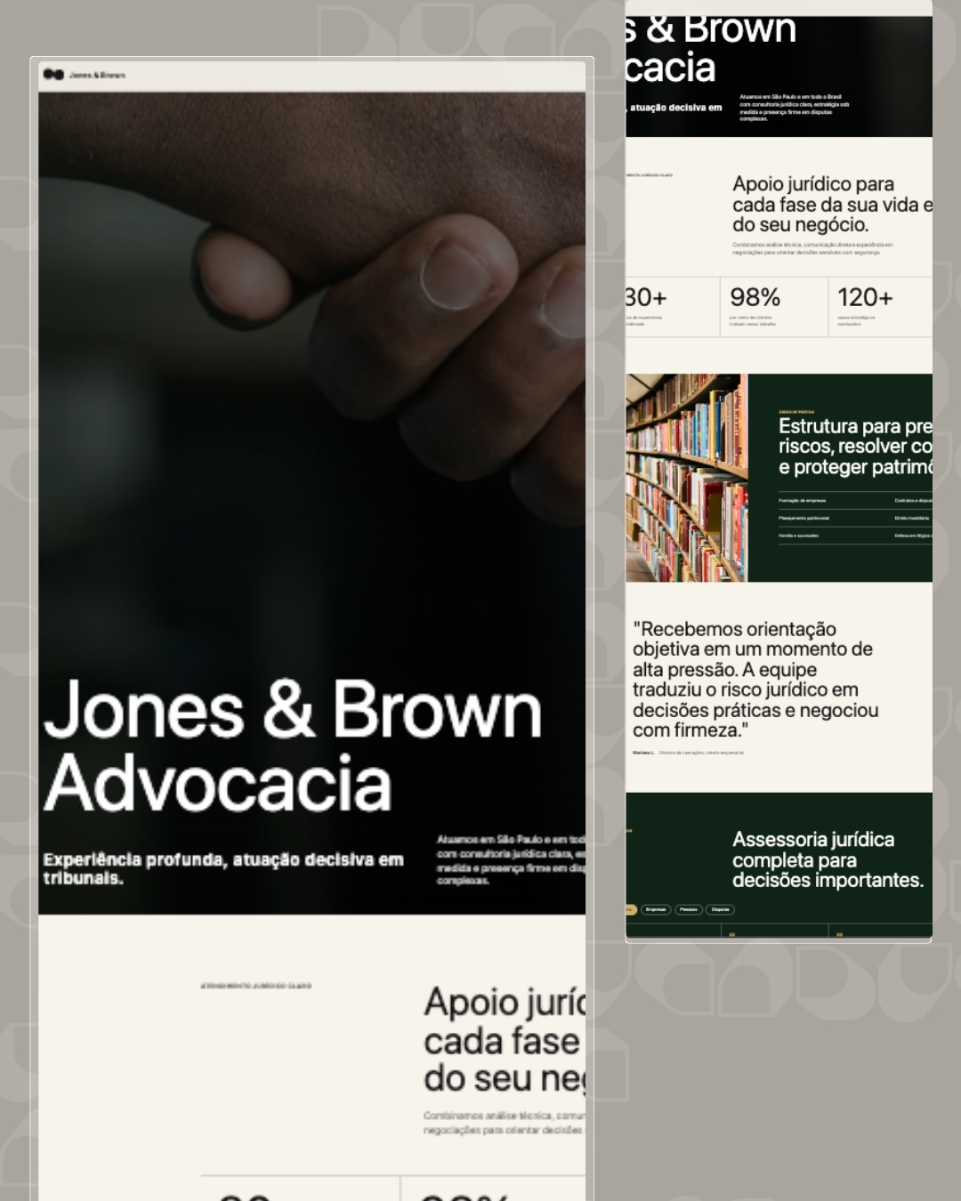 Site de advocacia